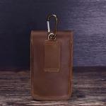 QZH Kleine tas voor heren, verticaal 6,4 inch, telefoontas, riemtas, draagtas, riemtas, sporttas (B, 17 x 9 x 3 cm)