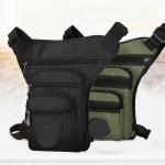 Waterdichte motortas heren nylon heuptas heuptas heuptas handtas multifunctionele reizen mannelijke boodschapper schouder motorfiets rijder drop beenzakken (kleur4)