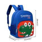 Schultasche für Jungen und Mädchen, modischer Kinder-Rucksack, niedlicher Cartoon-Dinosaurier-Hirsch, lässiger Rucksack für Kinder