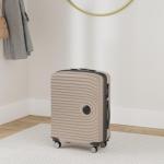HAUPTSTADTKOFFER Midden grote harde koffer, TSA, 4 wielen, check-in bagage met 8 cm volumevergroting, 77 cm, 130 liter, grafiet, champagne, kofferset