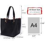Tassen Dames Crossbody Tote bag Handtassen met korte hengsels Hobo schoudertassen Leer Dames Crossbodytassen schoudertas