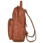 'Wilma' Elegante Rugzak Vrouwen Kleine Leren Rugzak Dames Leren Rugzak DIN A5 Vintage Handtas City Going Out Shopping Daypack Echt Leer, Kleur:texas - bruin