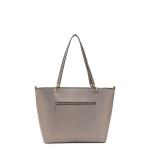 Shopper TAS Anja 33017 dames handtas uni, Darksilver 833, Eén Maat