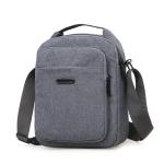 ANPTER Schoudertas voor heren, crossbody, herentas, mobiele telefoon, handtas, kleine omhangen, tas, Shulder Bag, Messenger voor vrije tijd, vakantie, uitstapjes, Grijs heren schou