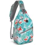 ZOMAKE Borstzak Sling Bag voor heren, diefstalbestendig, crossbody tas voor mannen en vrouwen, schoudertas voor outdoor, fietsen, reizen, wandelen