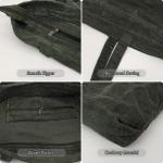 Uniseks schoudertas voor dames, tote bag, corduroy tas, grote schoudertas, shopper, handtas, casual, crossbody tas voor school, universiteit, kantoor, werk, reizen, uitstapjes, win