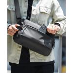schoudertas voor 2024 11-inch iPad Pro M4, 11-inch iPad Air M2, 7 liter mannen schoudertas crossbody boodschappers tas schoudertas voor dagelijks gebruik, werk, vrije tijd, zwart
