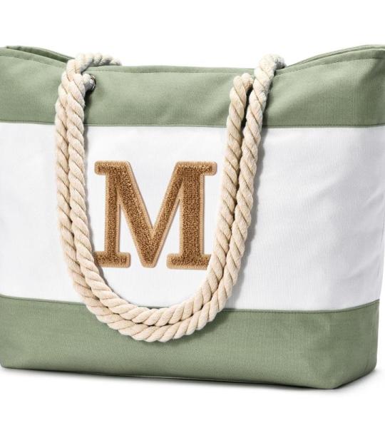 Strandtas, grote tote bag voor dames, reistas, waterdicht, weekendtas, shopper, tassen, strandtas, XXL, familie, opvouwbare schoudertas, sporttas, geschenken voor vrouwen, lichtgro