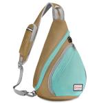 ZOMAKE Borstzak Sling Bag voor heren, diefstalbestendig, crossbody bag voor mannen en vrouwen, schoudertas voor outdoor, fietsen, reizen, wandelen