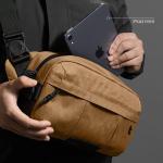 X-Pac 5,5 liter sling bag, heren schoudertas voor op reis, dagelijks gebruik, crossbody schoudertas Geschikt voor Steam Deck, Nintendo Switch, DJI Osmo Pocket 3/Action 4, GoPro Her