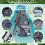 ZOMAKE Borstzak Sling Bag voor heren, diefstalbestendig, crossbody tas voor mannen en vrouwen, schoudertas voor outdoor, fietsen, reizen, wandelen