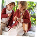 VALICLUD Mini-portemonnee reistassen reisportemonnee 2 stuks wol tas garen baby polyester super schattige kinderen portemonnee bruiloft riem dames