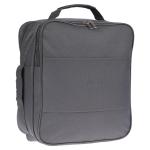 grote heren tas werktas schoudertas stewardess messenger bag, grijs, 30 x 34 x 16 cm BxHxT