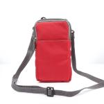 Heren mobiele telefoon heuptas met clip, schoudertas mobiele telefoon heren klein, 6,9 inch verticale kleine mobiele telefoon schoudertassen buiktas heuptasje met karabijnhaak en r