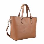 jeans vrouwen giro ketty handtas shz kleur cognac, cognac, Small