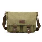 FANDARE Canvas Messenger Bag Schoudertas 7,9 inch iPad Tas Schoudertas Unisex Canvas Tas Werktas voor Mannen en Vrouwen, Heren/Dames Reizen Schoudertas