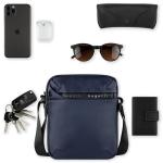 Blanc Men's Sling Bag Small, Rugzak, Mannen Sling Bag - Blauw