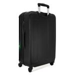NoBoringSuitcases.com Kinderkoffer, handbagage, harde koffer met TSA-slot, jongens en meisjes, trolley, reiskoffer, draagtas, rolkoffer, klein of middelgroot, 11 voetbal in groen, 