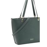 Shopper TAS Anja 33017 dames handtas uni, Darkforest 965, Eén Maat