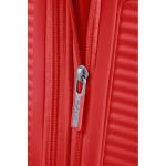 American Tourister Soundbox Spinner Koffer, uitbreidbaar 32461, rood