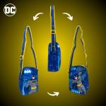 Batman Tas voor jongens, design Gotham, verstelbare tas, cadeau voor kinderen en jongeren, Meerkleurig