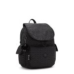 CITY PACK Middelgrote rugzak, Signature Emb (Zwart)