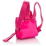 Vagabond Rugzak Mini gerecycled nylon, damesrugzak, blokkleur, eenheidsmaat, Pink- Block Color, One Size