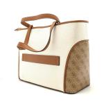 Kerima Tote Natural/Latte Logo