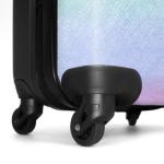 NoBoringSuitcases.com Kinderkoffer, hand, harde koffer met TSA-slot, jongens en meisjes, trolley, reiskoffer, draagtas, rolkoffer, klein of middelgroot, 37 regenboogkleuren, kinder