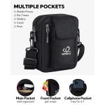 Schoudertas Schoudertas Messenger Bag: Heren Tas Om Om te hangen Kleine Mannen Mobiele Telefoon Sling Tas Mannen Schoudertas Crossbag Borstzak Dames Crossbody Mobiele Telefoonhoes,