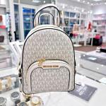 Jaycee XS Mini Convertible Rugzak MK Signature Crossbody (Lichtcrème), ['Licht poeder'], X-Small, Jaycee
