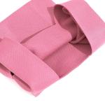 Vrouwen Handvat Tassen Polsbandjes Effen Kleur Gift Bag Cross-Body Gebreide Mouw Knoop Tas Kleine Leuke Draagbare Portemonnee Opvouwbare Tote, Magenta, Solid-magenta