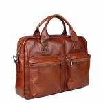 Pavone Nero Leder Aktentasche Herren – Laptoptasche, elegantes Design, langlebige Verarbeitung – Ideal für Geschäftsleute, Anwälte, perfekt für Geschäftsreisen und den tä