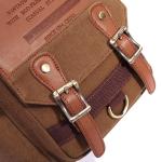 KAUKKO Canvas Tactical Vintage Borsttas Tactical Schoudertas
