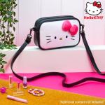 Hello Kitty Schoudertas met afneembare riem, binnenvak en ritssluiting, cadeaus voor meisjes, wit