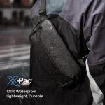 Compact X-Pac Sling Bag, 4L Minimalistische Borsttas Schoudertas voor Mannen en Vrouwen, Waterafstotende Lichtgewicht Kleine Crossbody Schoudertas voor Vrije Tijd, Reizen
