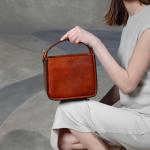 Leren Handtas - Volnerf Lederen tas Voor Dames - Tote Bag met Afneembare Schouderband
