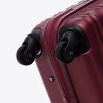 Wittchen hand, trolleykoffer, reiskoffer, capaciteit: 34 - 96 l. Gewicht: 2,6 - 4,1 kg., rood