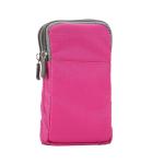 Gsm-heuptas voor heren, klein, mobiele telefoon schoudertas met portemonnee voor heren, 6 inch mobiele telefoon schoudertas holster portefeuille mobiele telefoon met riemclip mobie