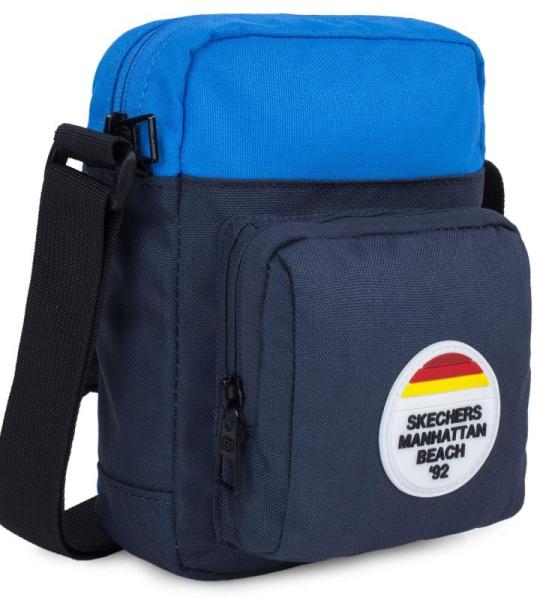 SKECHERS - Schoudertas voor heren, klein met verstelbare riem, kleine schoudertas voor heren, gemaakt van hoogwaardige materialen, duurzame kleine schoudertas voor heren, herentas 