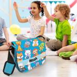 True Statements Kinderdagtas met naam voor meisjes en jongens – schoudertas voor kinderen gepersonaliseerd met naam – kindertas als cadeau voor de eerste schooldag, kinderdagve