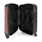 NoBoringSuitcases.com Handbagage, harde koffer met TSA-slot, voor volwassenen en vrouwen, trolley, reiskoffer, draagtas, rolkoffer, klein of middelgroot, 21 zandkleuren, koffer