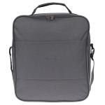 grote heren tas werktas schoudertas stewardess messenger bag, grijs, 30 x 34 x 16 cm BxHxT