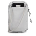 Schoudertas Heren & Dames Klein Grijs - "Josh" Mini Nektasje Gemaakt van Gerecyclede PET-flessen voor Vrije tijd & Festivals - Crossbody Mobiele Telefoon Portemonnee, Waterafstoten
