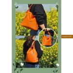 - T249 - ital. Dames rugzak tas 2 in 1 leer, Oudroze, Medium