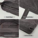 Uniseks schoudertas voor dames, tote bag, corduroy tas, grote schoudertas, shopper, handtas, casual, crossbody tas voor school, universiteit, kantoor, werk, reizen, uitstapjes, win