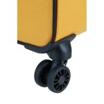 American Tourister Daring Dash - Spinner S, Erweiterbar Handgepäck, 55 cm, 39/46 L, Schwarz/Gelb (Black/Yellow)