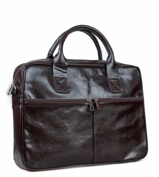 Pavone Nero Leder Aktentasche Herren – Laptoptasche, elegantes Design, langlebige Verarbeitung – Ideal für Geschäftsleute, Anwälte, perfekt für Geschäftsreisen und den tä