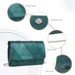 Schoudertas voor dames, crossbody avondtas met grote capaciteit, geschikt voor feest, bruiloft, banket, schoolbal