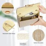 1920 clutch zwarte parels elegante schoudertas party bruiloft bruidstas, 1920s clutch